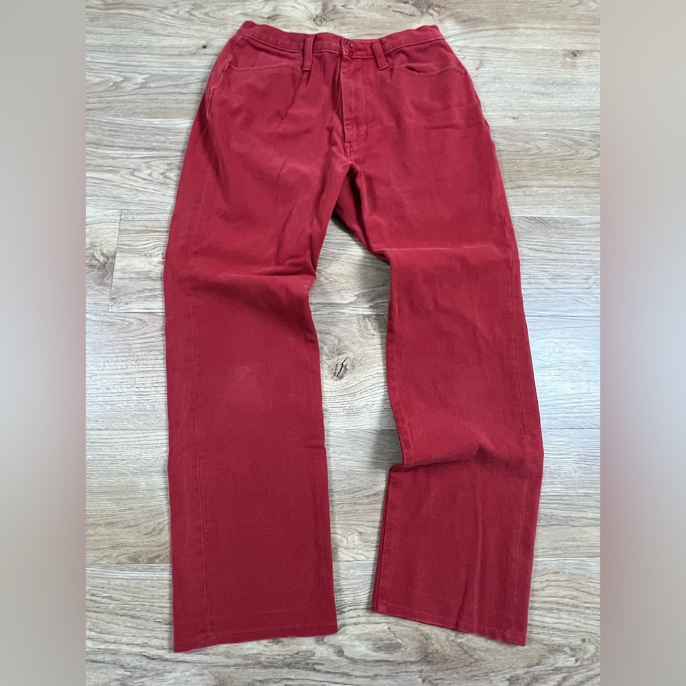 Brappers Japanese Red Ankle Jeans Rare